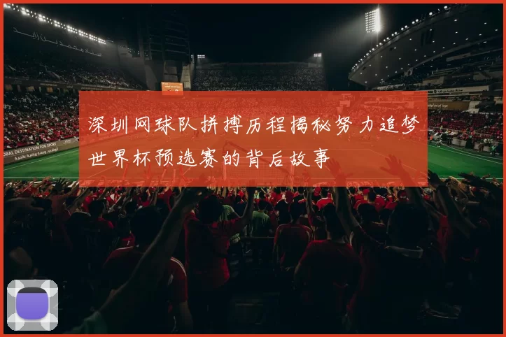 深圳网球队拼搏历程揭秘努力追梦世界杯预选赛的背后故事